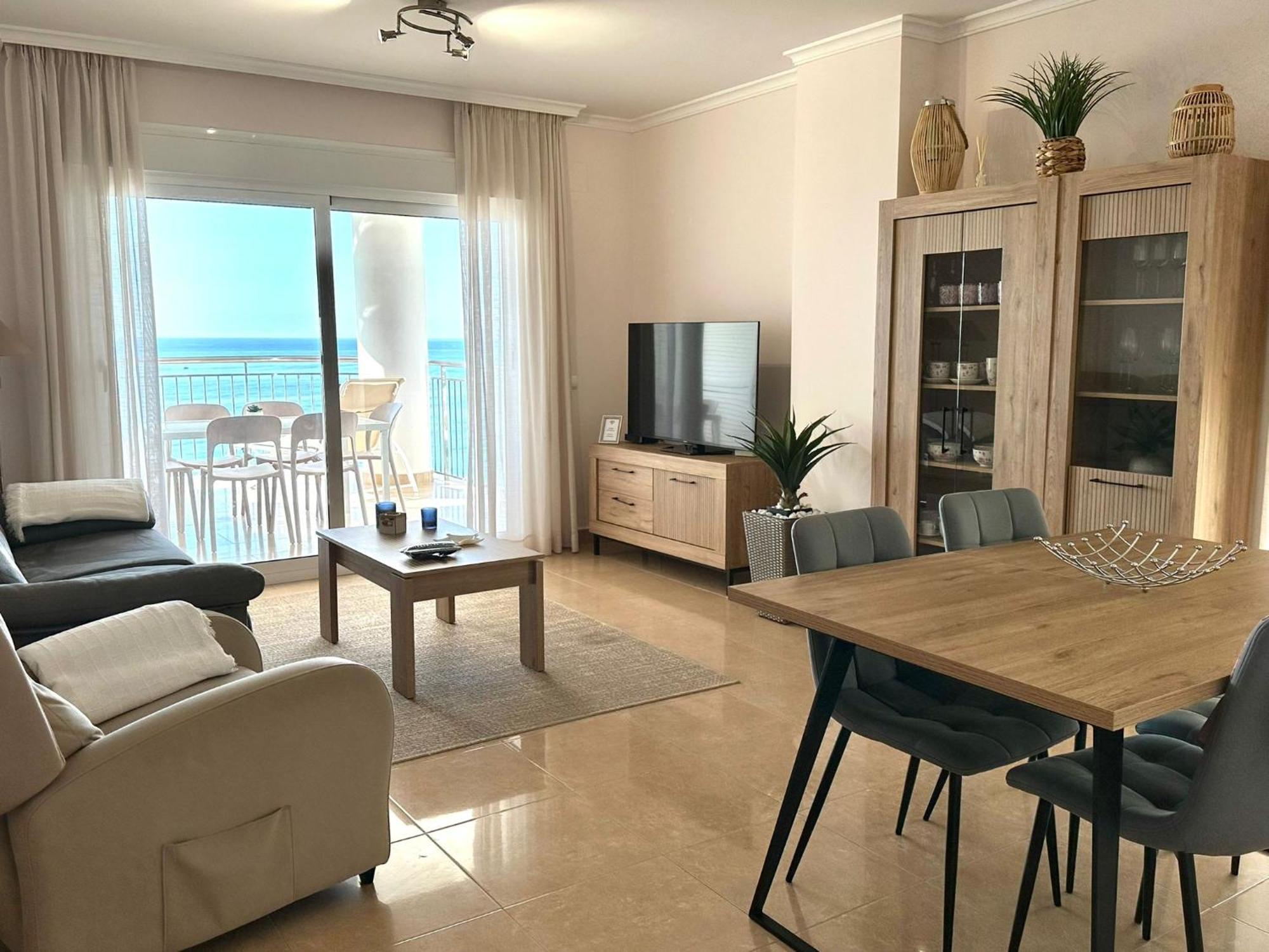Porto Azul 10A Frontal Penon & Sea View First Line Arenal Beach Calpe Exteriör bild
