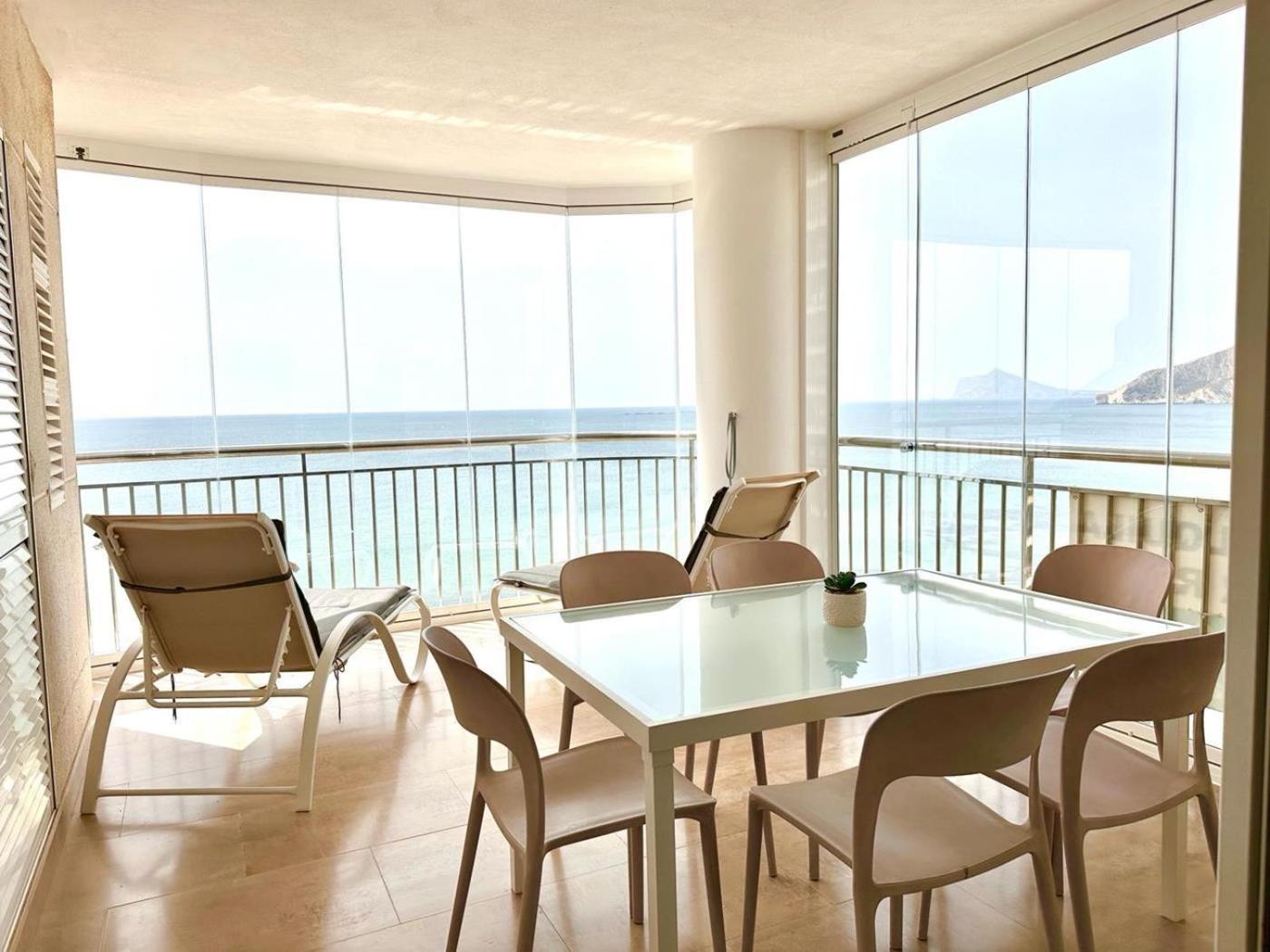 Porto Azul 10A Frontal Penon & Sea View First Line Arenal Beach Calpe Exteriör bild